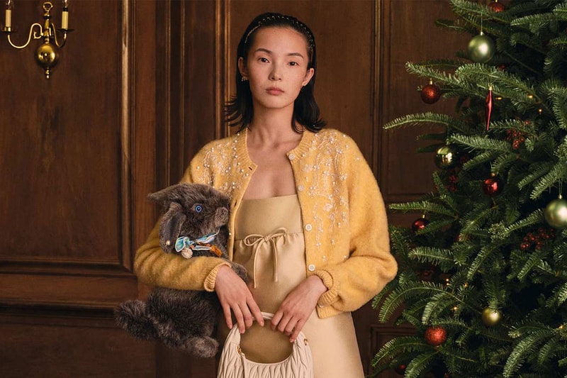 ミュウミュウが2026年ホリデーキャンペーンを公開 miu miu 2026 holiday campaign twice momo info