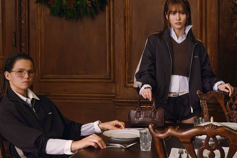 ミュウミュウが2026年ホリデーキャンペーンを公開 miu miu 2026 holiday campaign twice momo info