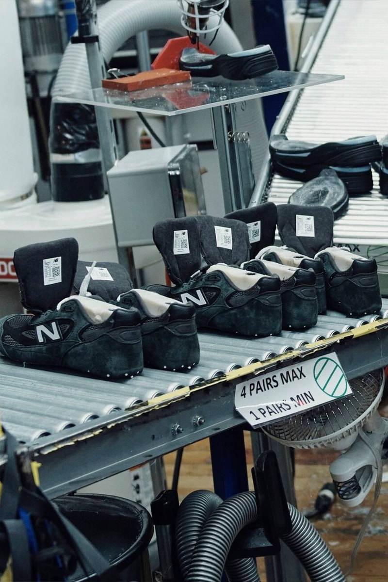 ニューバランス “メイド イン USA” 990v7 にブラックカラーがスタンバイ New Balance 990v7 Black First look