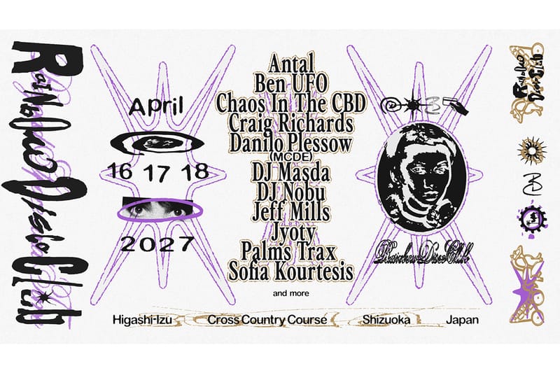 RAINBOW DISCO CLUB 2027 第1弾ラインアップが発表 ── Jeff Mills が4年ぶりに東伊豆へ
