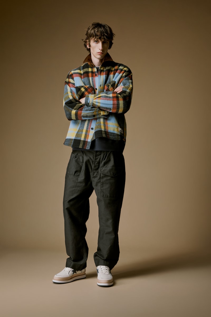 ミスターベイシングエイプとナイジェル・ケーボンが初のコラボコレクションを発表 mr bathing ape nigel cabourn first collabo collection release info