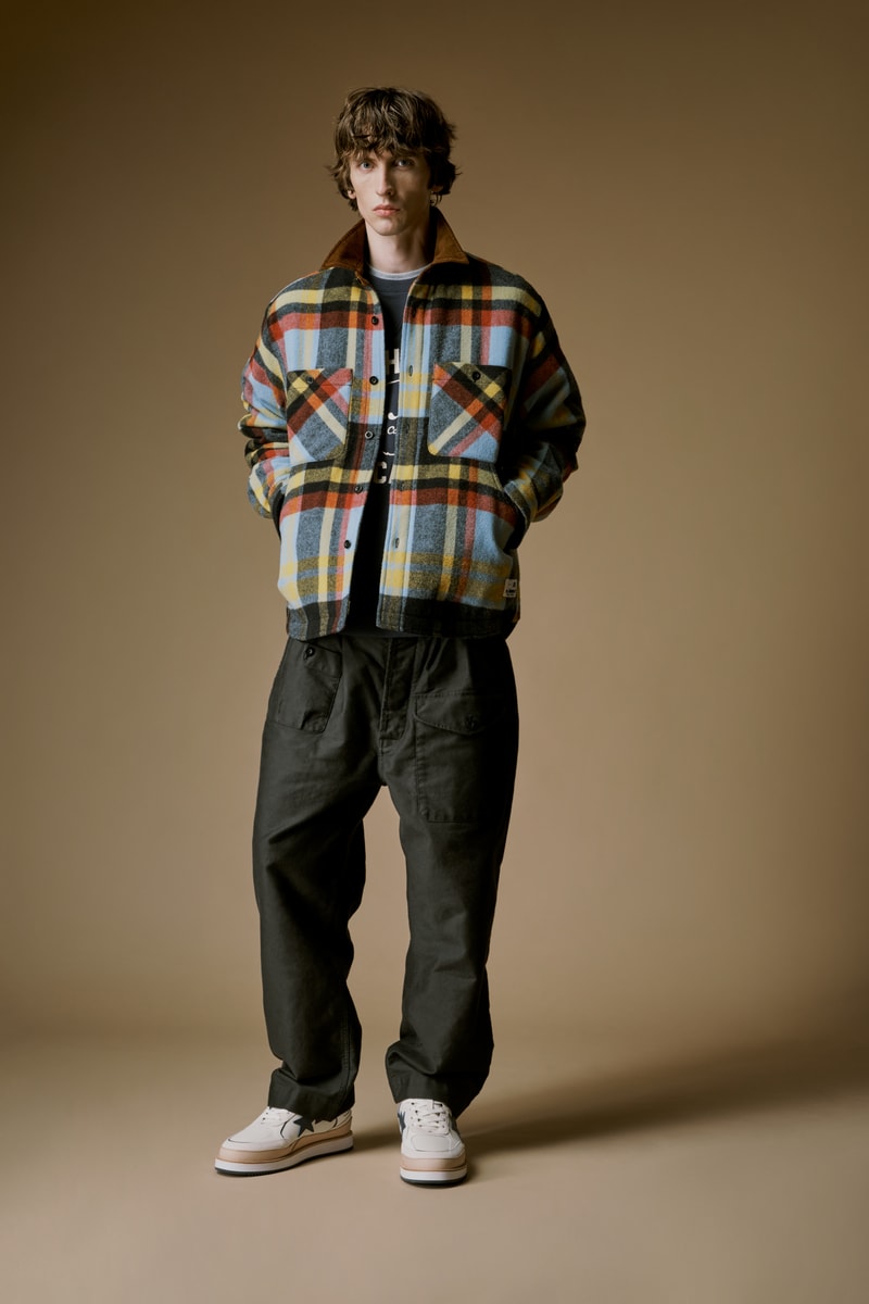 ミスターベイシングエイプとナイジェル・ケーボンが初のコラボコレクションを発表 mr bathing ape nigel cabourn first collabo collection release info