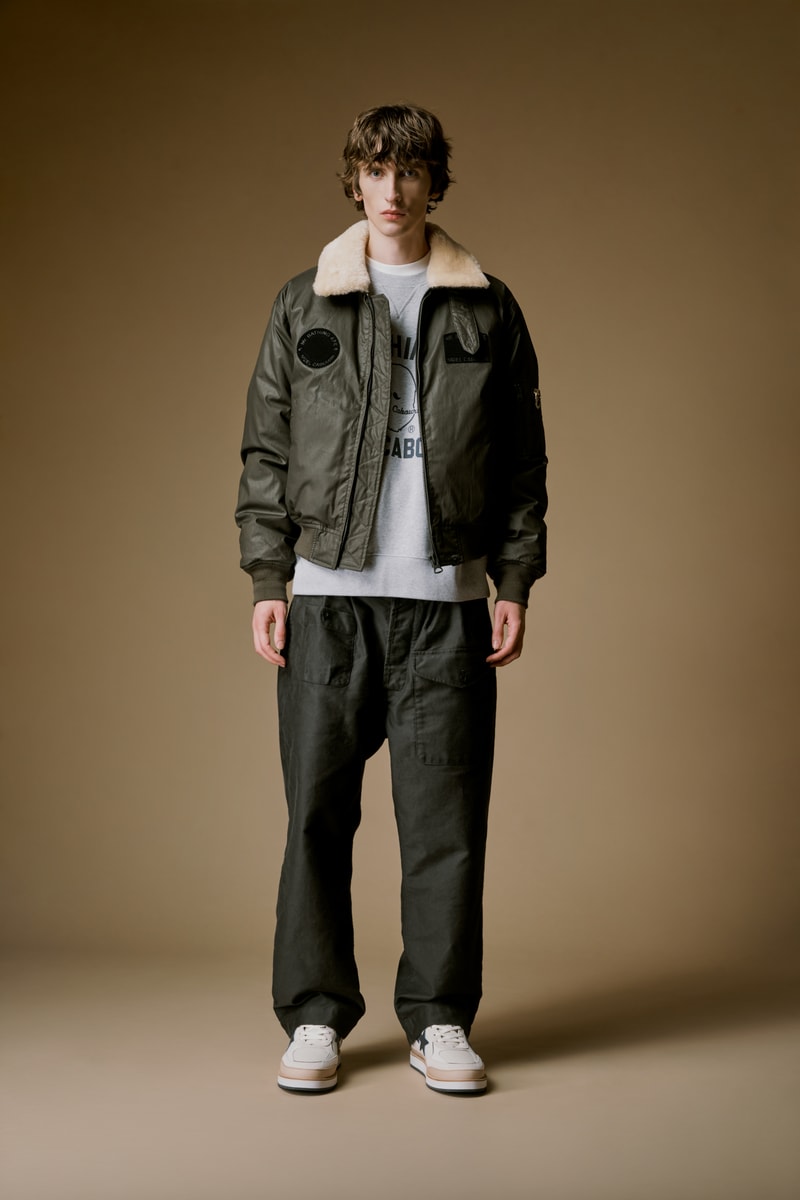 ミスターベイシングエイプとナイジェル・ケーボンが初のコラボコレクションを発表 mr bathing ape nigel cabourn first collabo collection release info