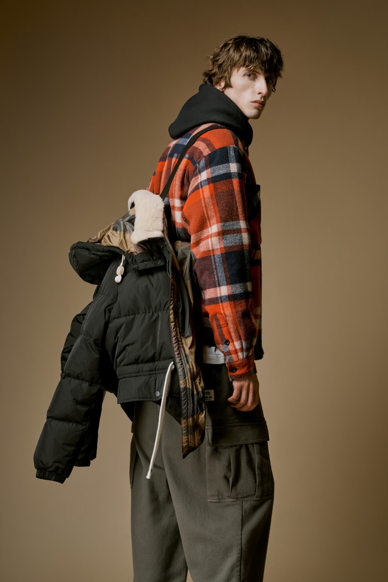 ミスターベイシングエイプとナイジェル・ケーボンが初のコラボコレクションを発表 mr bathing ape nigel cabourn first collabo collection release info