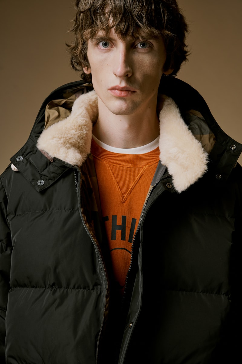 ミスターベイシングエイプとナイジェル・ケーボンが初のコラボコレクションを発表 mr bathing ape nigel cabourn first collabo collection release info