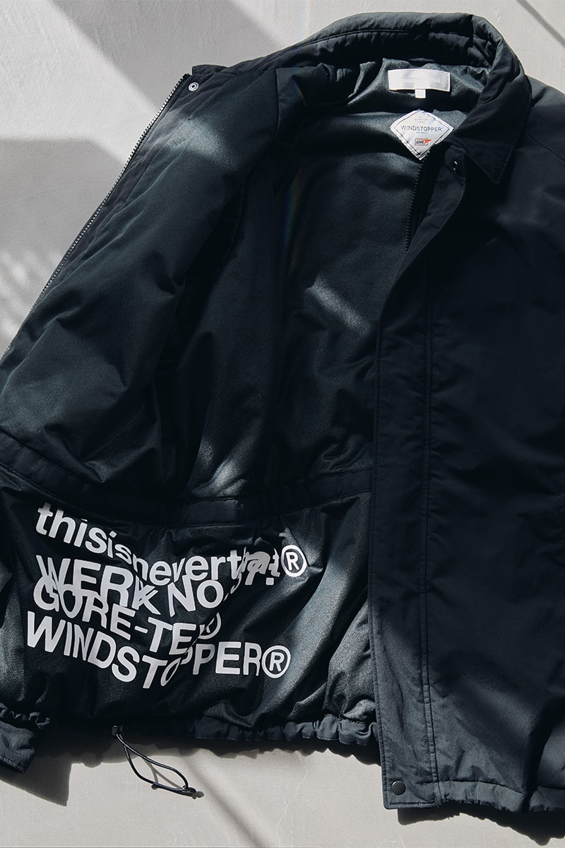 ディスイズネバーザットとゴアテックスが2026年秋冬コラボコレクションを発売 thisisneverthat gore tex 2026 autumn winter collabo collection release info