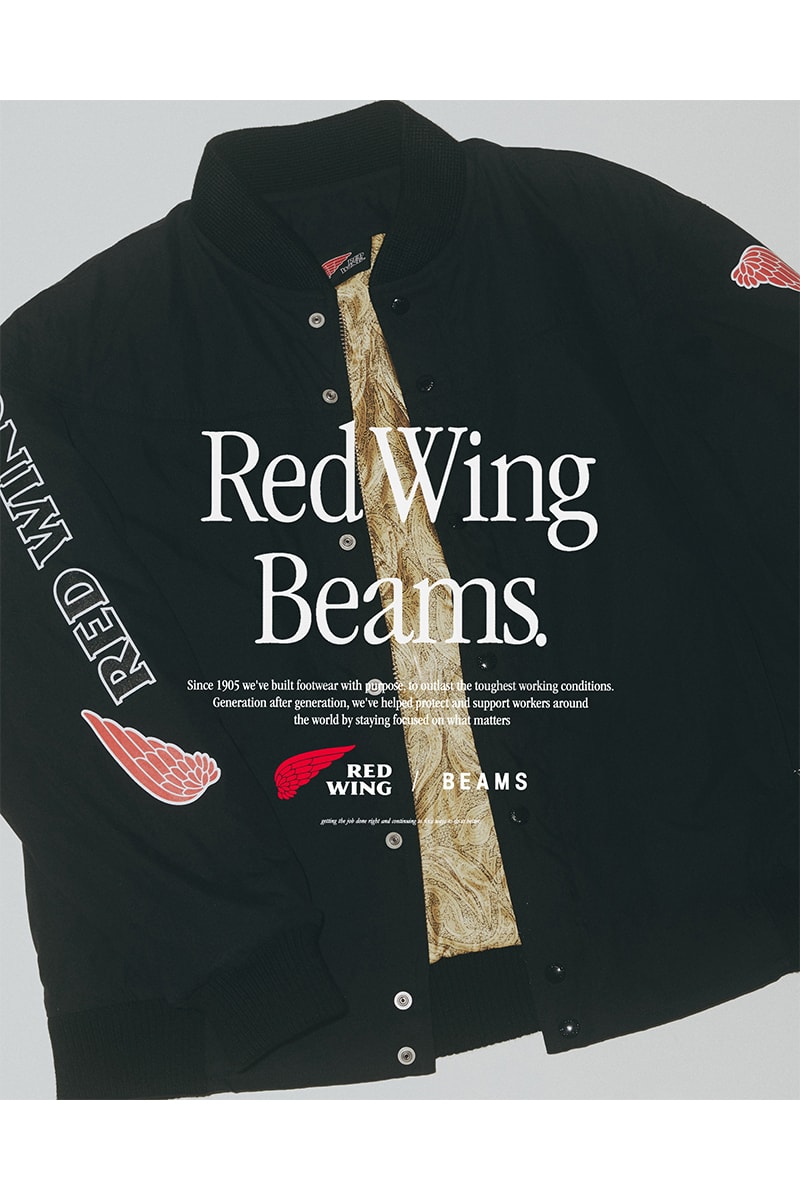 レッドウィングとビームスが創業50周年を記念しコラボコレクションを発売 red wing beams 50 years aniversaly collabo collection release info