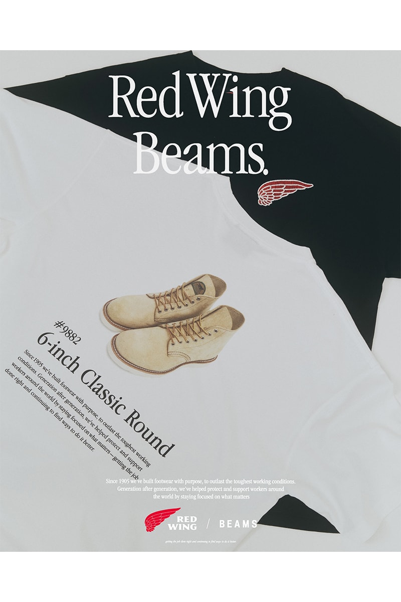 レッドウィングとビームスが創業50周年を記念しコラボコレクションを発売 red wing beams 50 years aniversaly collabo collection release info