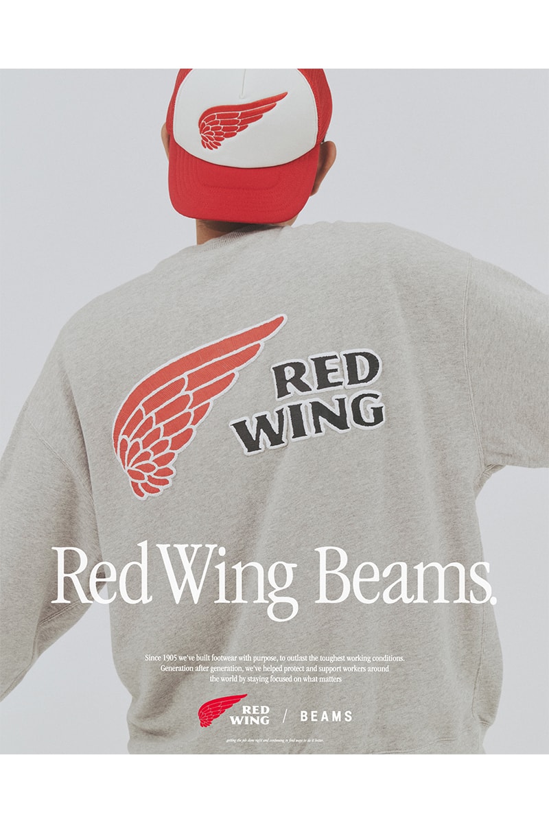レッドウィングとビームスが創業50周年を記念しコラボコレクションを発売 red wing beams 50 years aniversaly collabo collection release info