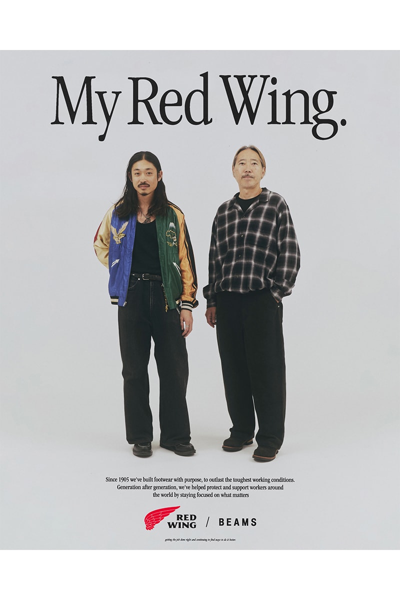レッドウィングとビームスが創業50周年を記念しコラボコレクションを発売 red wing beams 50 years aniversaly collabo collection release info