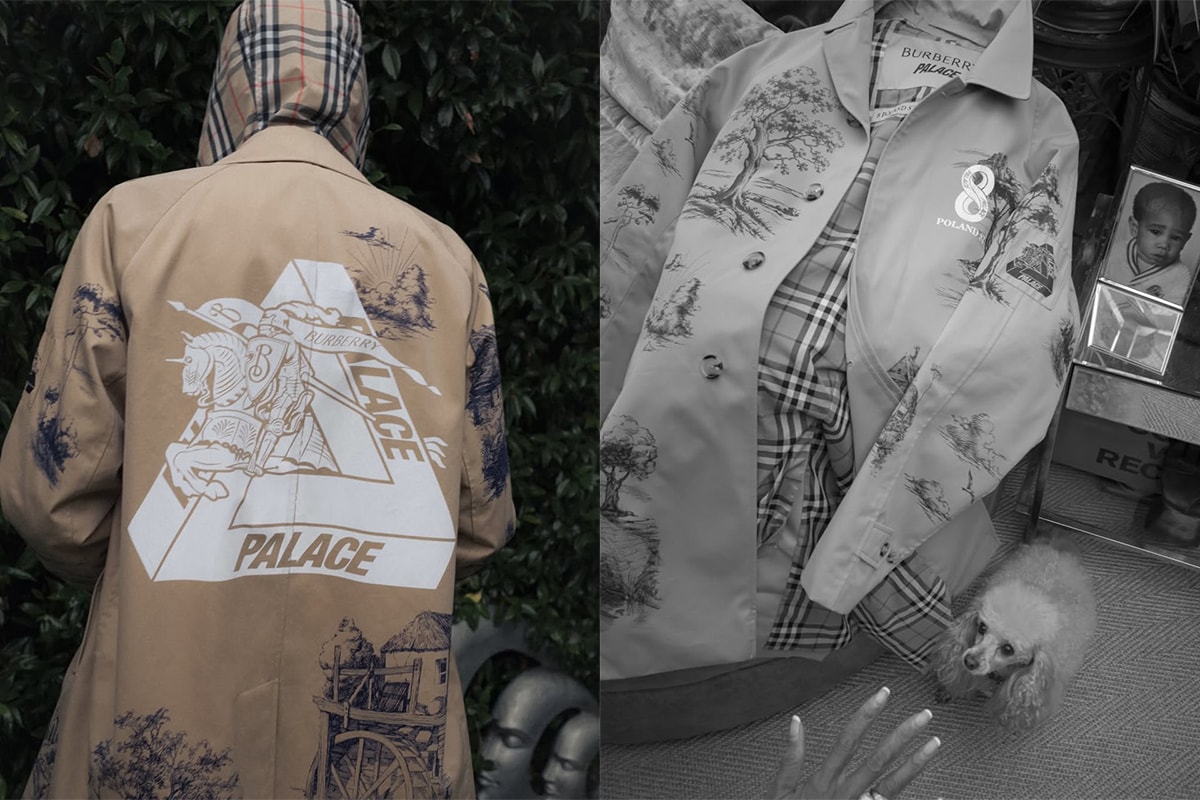 Burberry x PALACE SKATEBOARDS による限定コラボコレクションが登場