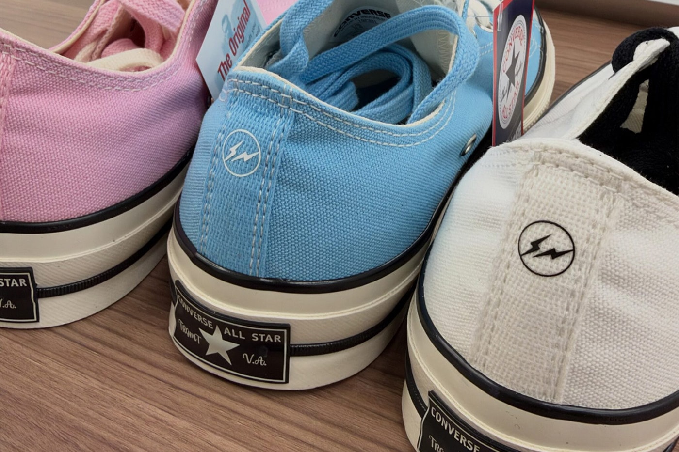 藤原ヒロシが  fragment  x V.A. x Converse によるトリプルコラボ Chuck 70 を予告