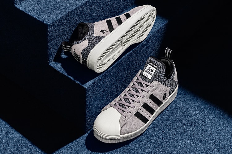 베이프와 네이버후드를 입은 슈퍼스타 부스트