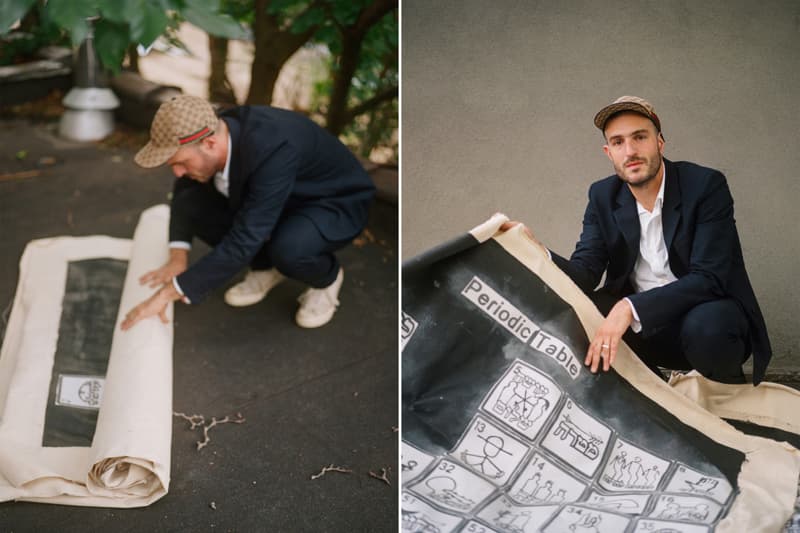 가브리엘 유리스트의 뉴욕 스튜디오 방문 2017