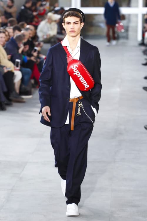 supreme louis vuitton 2017 fall winter runway