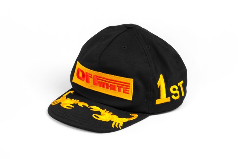 off-white 2017 spring summer racingcaps