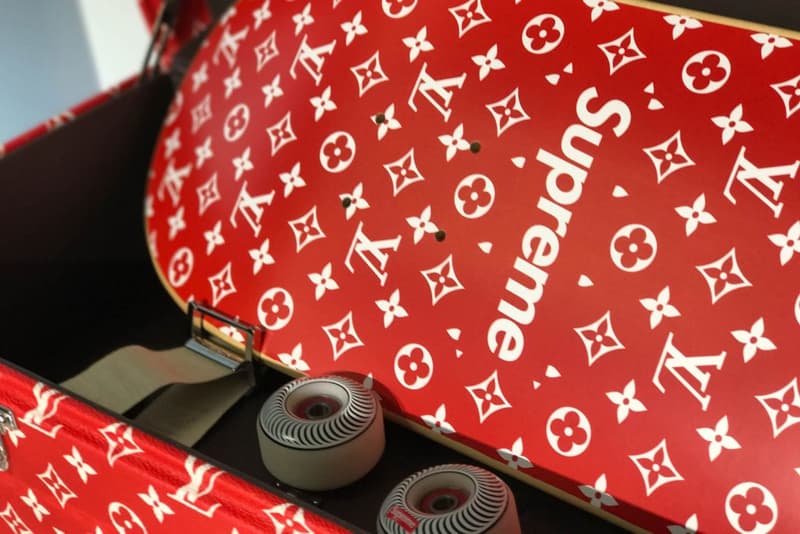 루이비통 x 슈프림의 2017 가을, 겨울 트렁크 가격