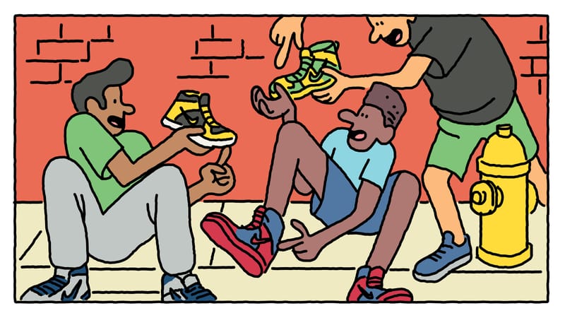 만화로 보는 나이키 덩크 SB의 역사