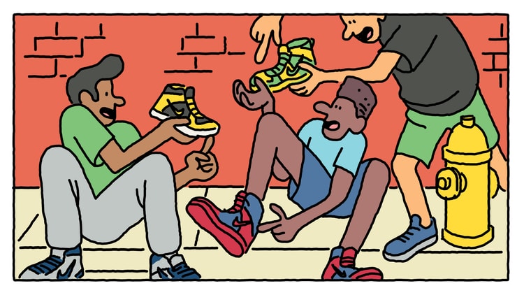 만화로 보는 나이키 덩크 SB의 역사