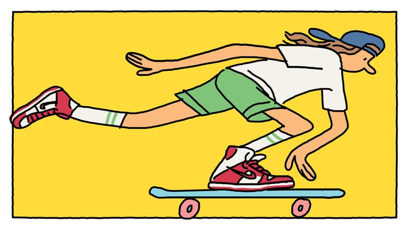 나이키 덩크 SB의 역사 단편 만화 2017