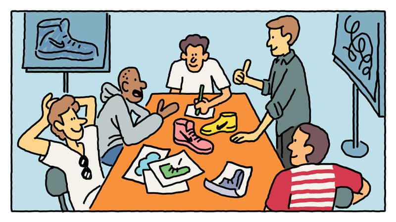 나이키 덩크 SB의 역사 단편 만화 2017