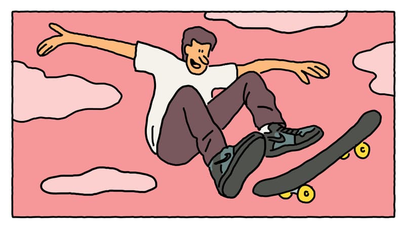 나이키 덩크 SB의 역사 단편 만화 2017