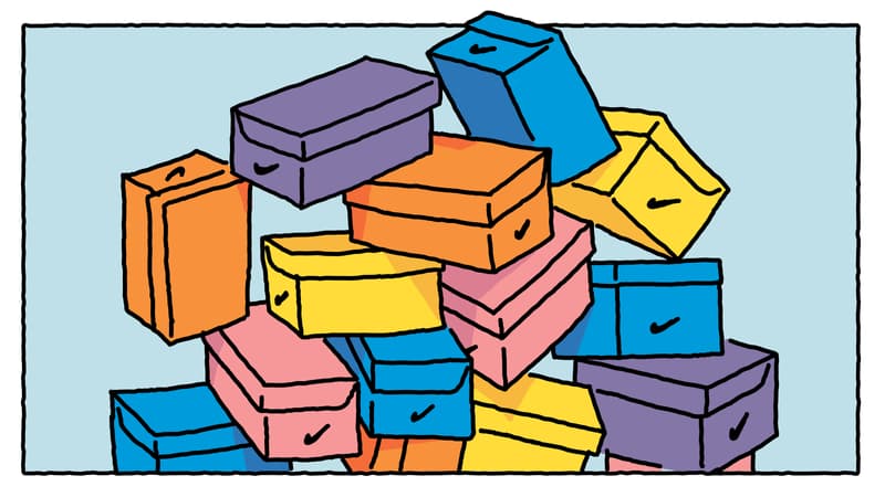 나이키 덩크 SB의 역사 단편 만화 2017