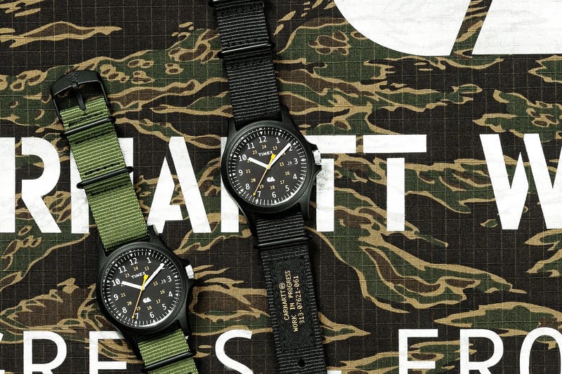 칼하트WIP와 타이맥스가 함께 발매한 '특별한 시계'