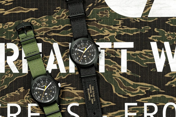 칼하트WIP와 타이맥스가 함께 발매한 '특별한 시계'