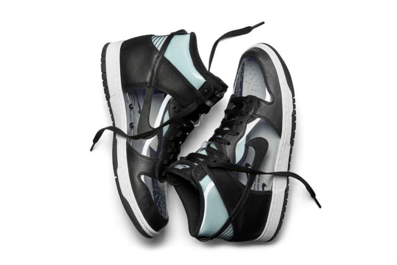 꼼데가르송 x 나이키랩 덩크 하이 레트로 클리어 출시 2017