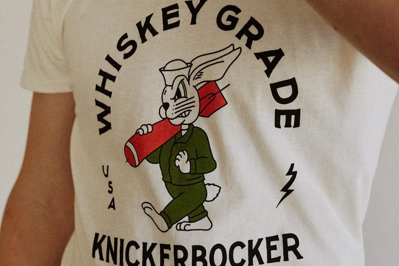 디즈니의 전쟁 마스코트를 재해석한 니커보커 x 위스키 그레이드