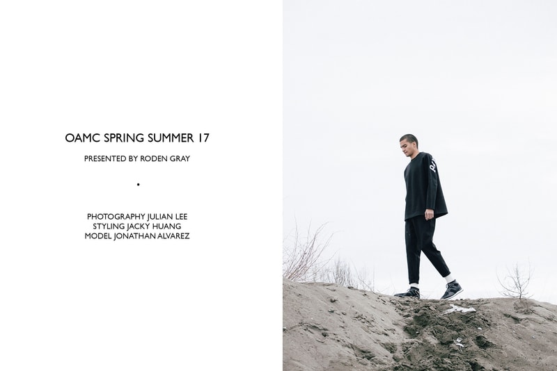 로덴 그레이가 선보이는 OAMC 2017 Spring Summer lookbook Roden  룩북