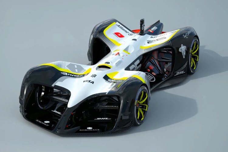 세계 최초 무인 전기 레이싱 카 공개