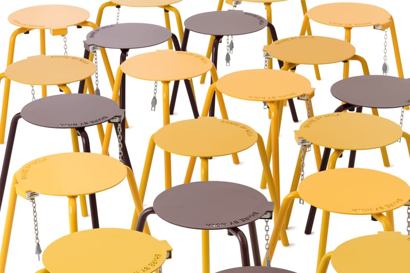 슈퍼마켓 카트처럼 뽑아 쓰는 코인 '쉐어 스툴'