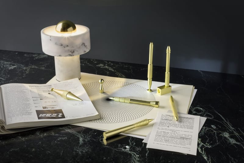 소재 결합의 달인 톰 딕슨의 대리석 조명 시리즈