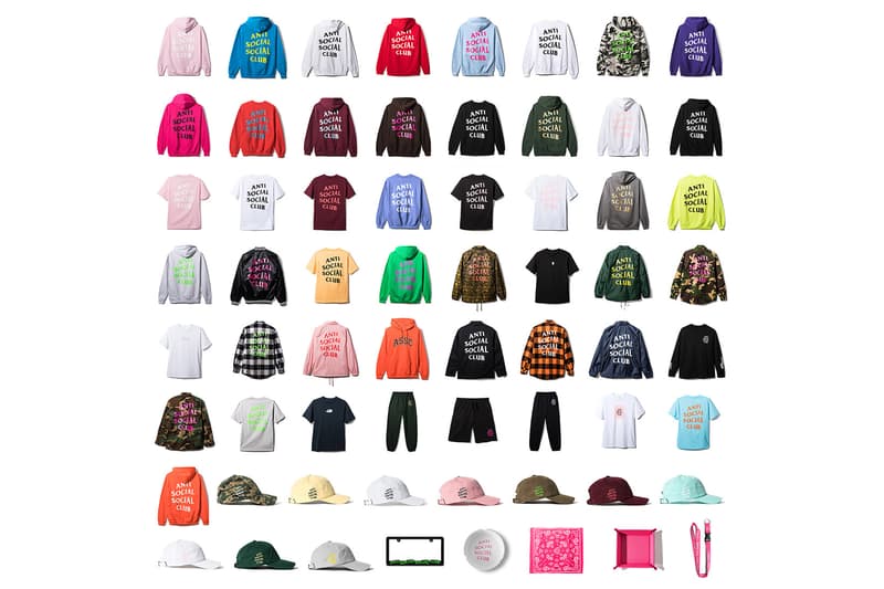 안티 소셜 소셜 클럽 2017 SS 컬렉션 2017 전 제품군