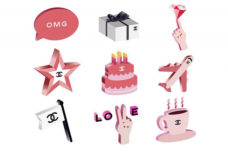 당신도 샤넬 이모지 스티커를 다운받을 수 있다