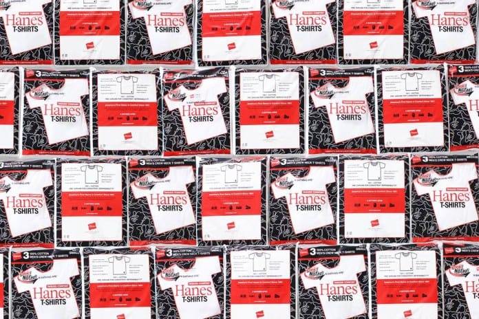 베이프 x 헤인즈 협업 티셔츠 팩 발매 소식