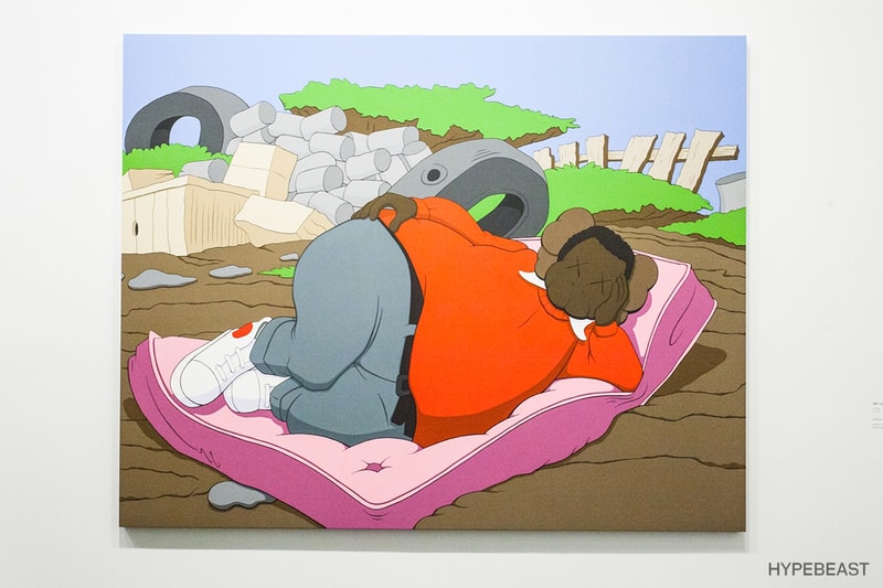 KAWS 상하이 유즈 뮤지엄 전시회 2017
