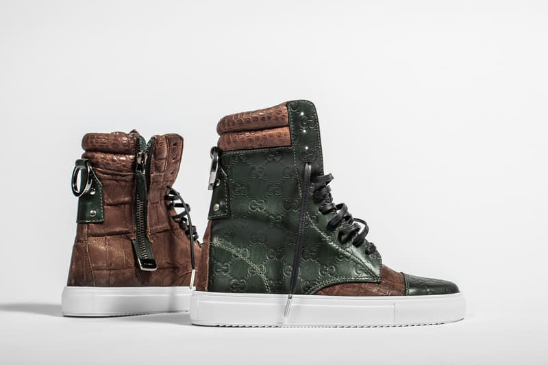 신발로 환생한 구찌 가방 2017