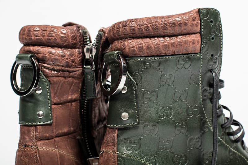 신발로 환생한 구찌 가방 2017