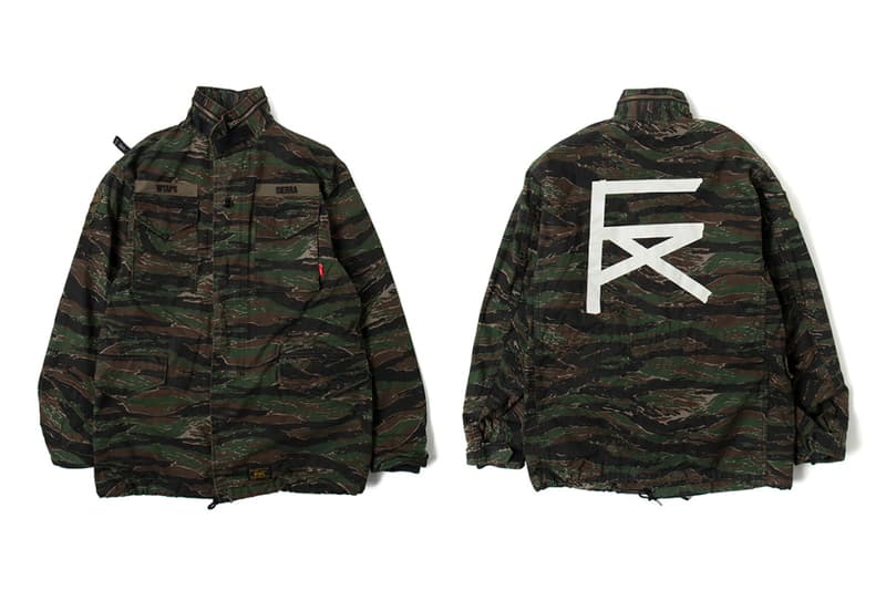 더블탭스 타이거 카모 플라주 2017 봄, 여름 컬렉션