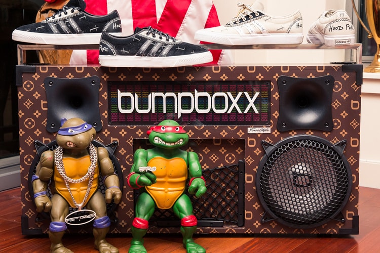 트랩로드로 가득한 에이셉 퍼그의 옷장