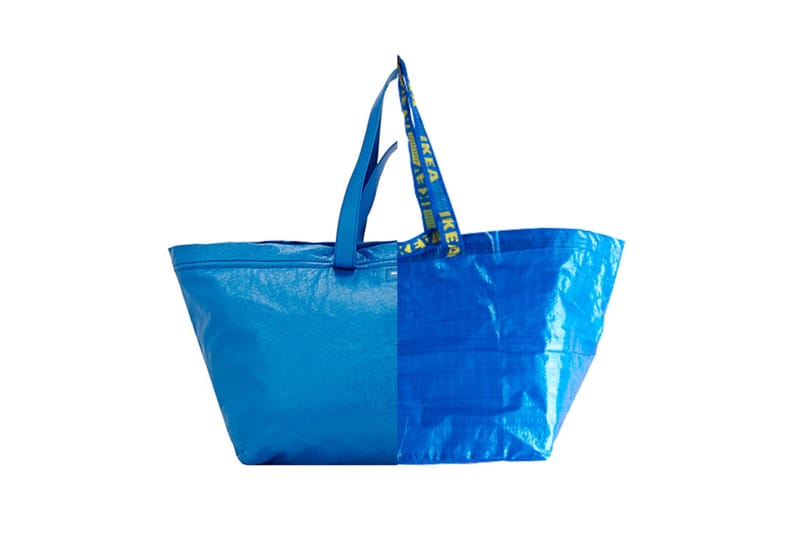 발렌시아가, 200만 원대 이케아 가방 출시? 사진 전격 비교