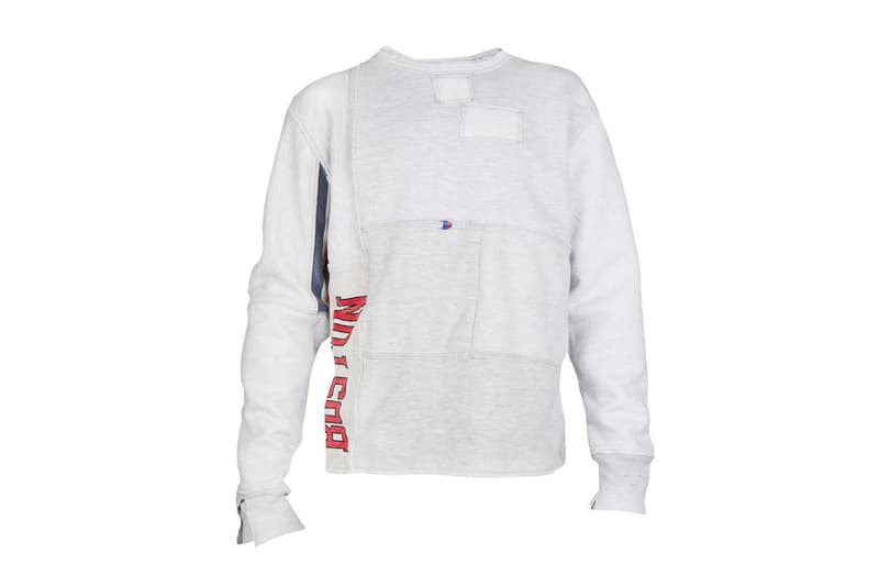 롱저니 챔피온 스웨트셔츠 해체 재구축 2017 longjourney champion sweatshirt reconstructed 봄 여름 spring summer