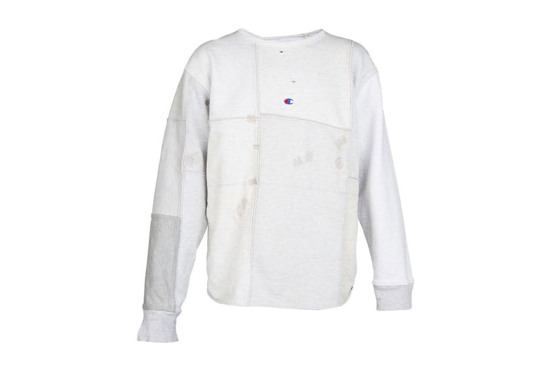 롱저니 챔피온 스웨트셔츠 해체 재구축 2017 longjourney champion sweatshirt reconstructed 봄 여름 spring summer