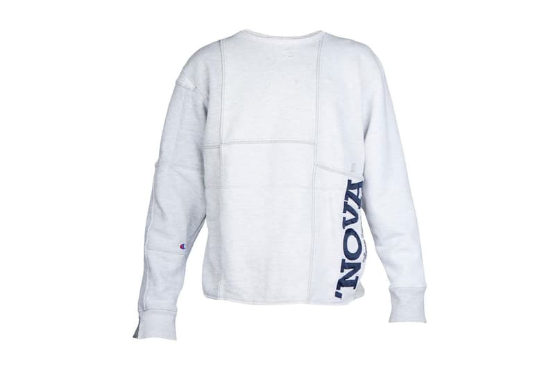 롱저니 챔피온 스웨트셔츠 해체 재구축 2017 longjourney champion sweatshirt reconstructed 봄 여름 spring summer