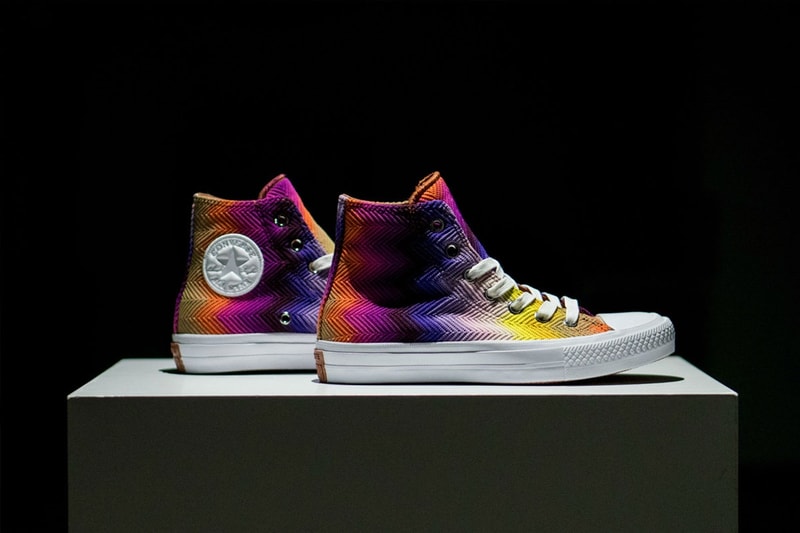 미쏘니 컨버스 2017 봄 여름 컬렉션 missoni-converse-chuck-taylor-all-star-ii-spring-summer