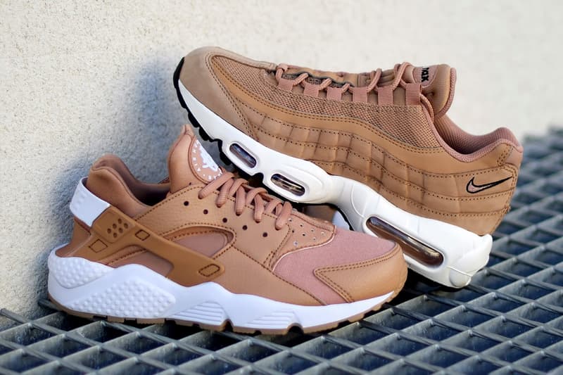 나이키 에어맥스 95 허라치 2017 nike air max huarache dusted clay pack shoes sneakers