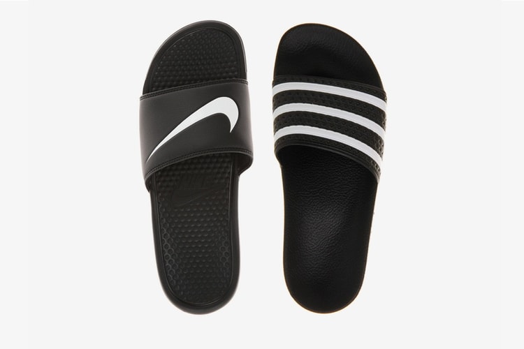 나이키 x 아디다스 슬라이더 팩